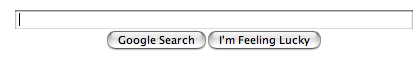 Google's I'm Feeling Lucky search box