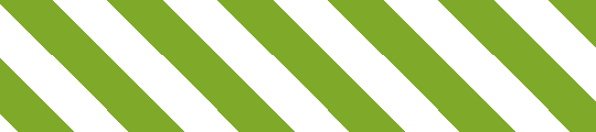 White and green diagonal stripes, tilted at 45 degrees