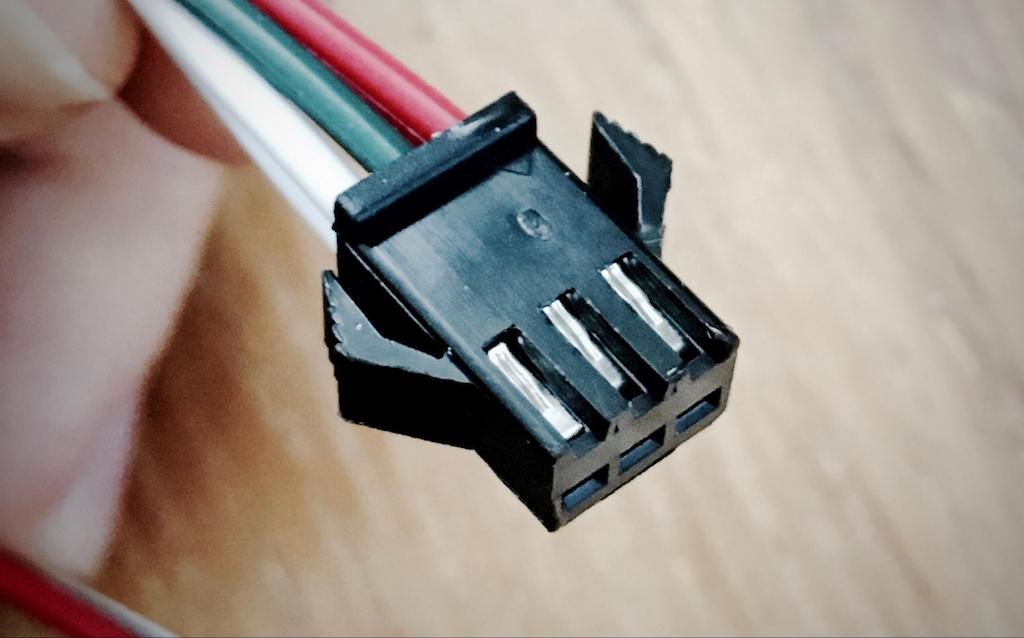 A jumper wire connector.
