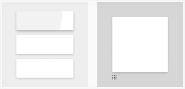 Example of touch feedback from Material Design